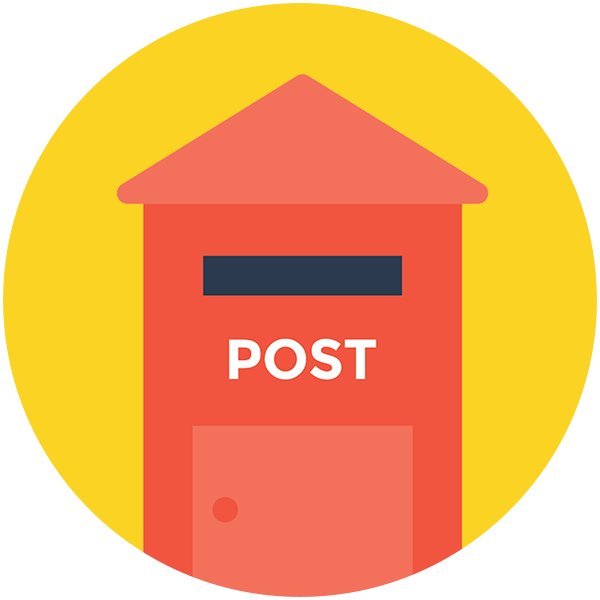 post box illustration